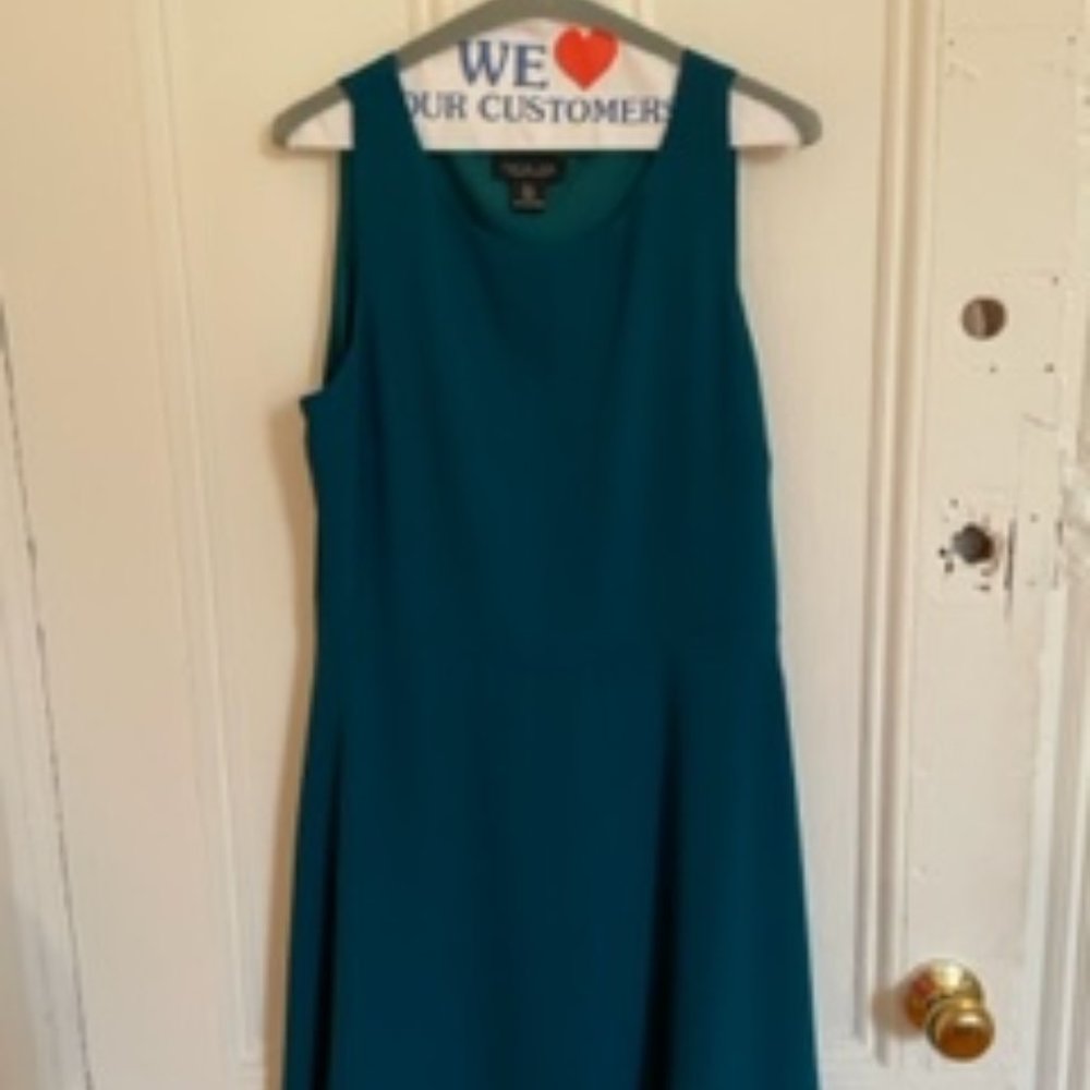 Dark Teal Flirty Mini-dress